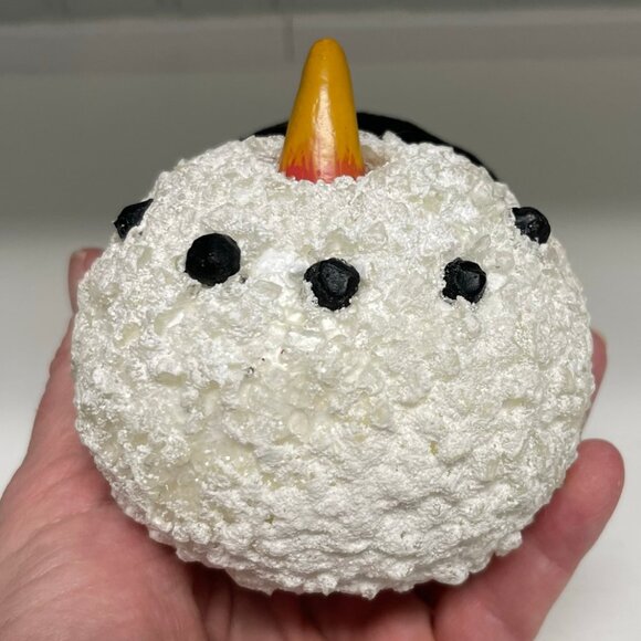 Snowball Snowman Head Christmas Tree Ornament - Picture 6 of 7